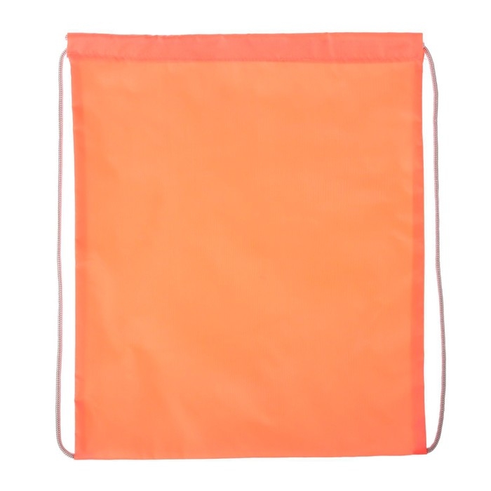 Мешок для обуви 420 х 340 мм,  Мешок для обуви 420 х 340 мм, "Стандарт" СДС-1, (мягкий полиэстер, плотность 210 D), персиковый