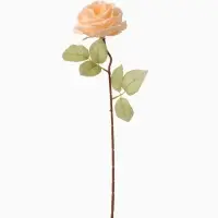 Цветы искусственные &laquo;Роза шёлк&raquo;, d=10 см, h=45 см, кремовые