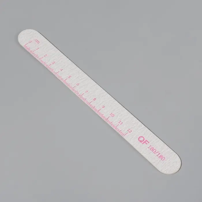 Набор пилок для ногтей, на деревянной основе, прямые, набор 20 шт., 180 грит, 18 см