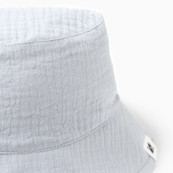 Панама детская, цвет серый, размер 46 Панама детская, цвет серый, размер 46