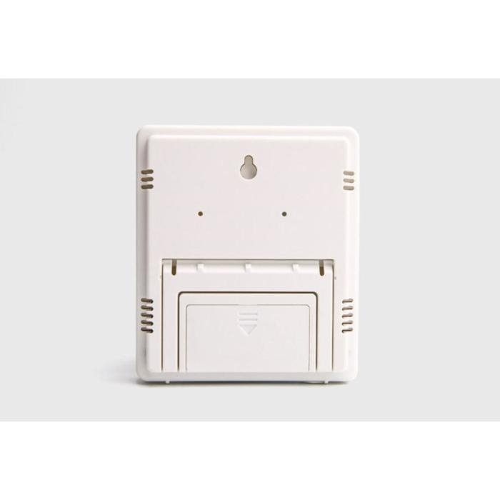 Часы - будильник электронные  Часы - будильник электронные "Бируни" настольные с термометром, гигрометром, 10 х 10 см