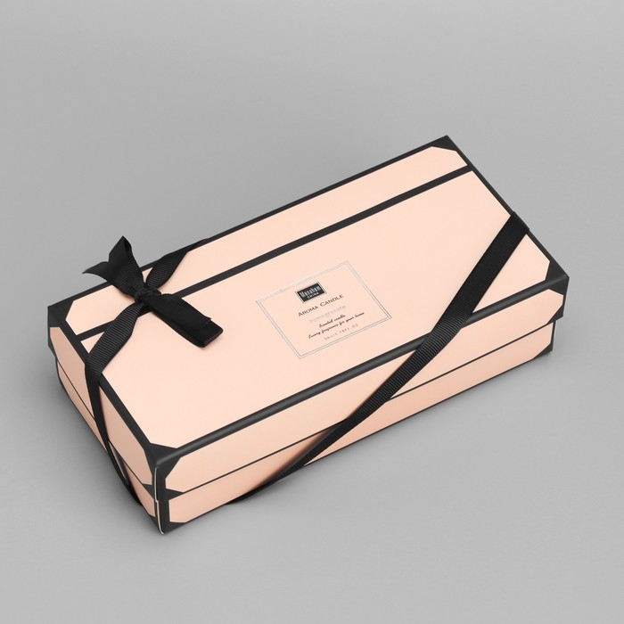 Набор свечей ароматических  Набор свечей ароматических "Aroma Candle", гранат, 3 шт