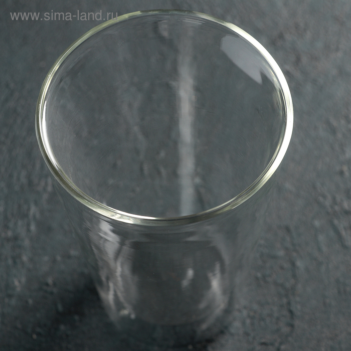 Стакан стеклянный с двойными стенками «Поль. Дуо», 370 мл Стакан стеклянный с двойными стенками «Поль. Дуо», 370 мл