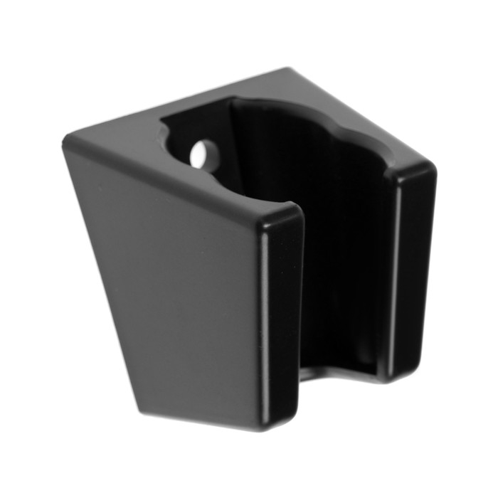 Держатель для душевой лейки ZEIN Z118, нерегулируемый, 2 положения, черный Держатель для душевой лейки ZEIN Z118, нерегулируемый, 2 положения, черный