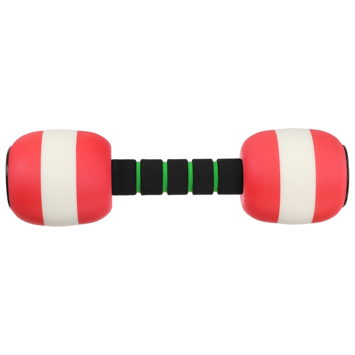 Гантель для аквааэробики, 26х8х8 см, цвет красный Гантель для аквааэробики, 26х8х8 см, цвет красный