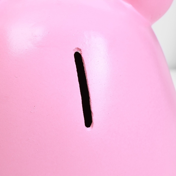 Копилка Копилка "Медведь с короной" розовая, 17см