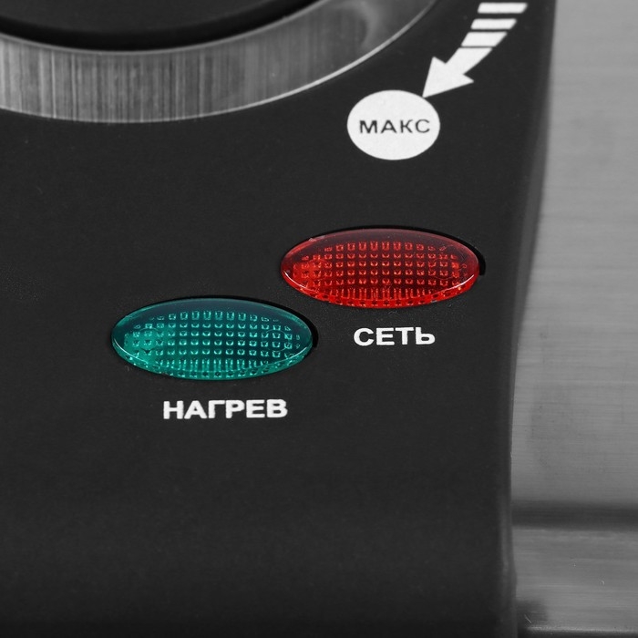 Вафельница электрическая Вафельница электрическая "Чудесница" ЭВ-2Ч, 1000 Вт, орешки, тефлоновое покрытие, чёрная