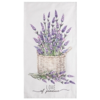 Полотенце "Этель" Lavender 40х73 см, 100% хлопок, саржа 190 гр/м2