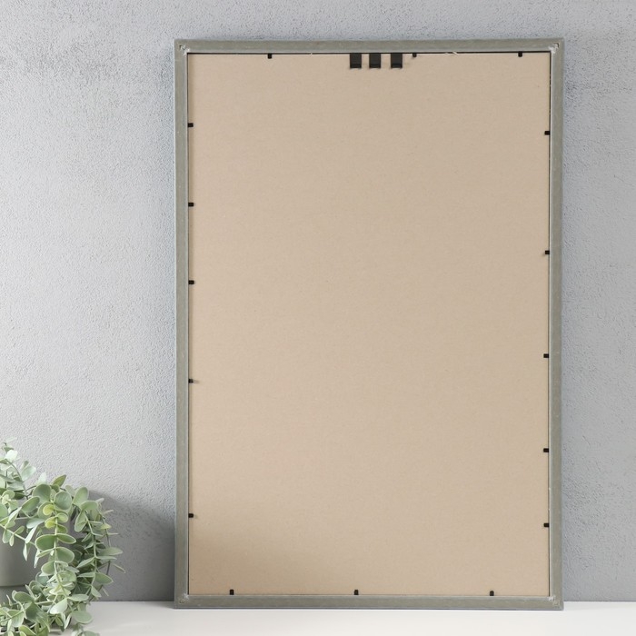 Фоторамка пластик Фоторамка пластик "Винтаж" 40х60 см, голубой