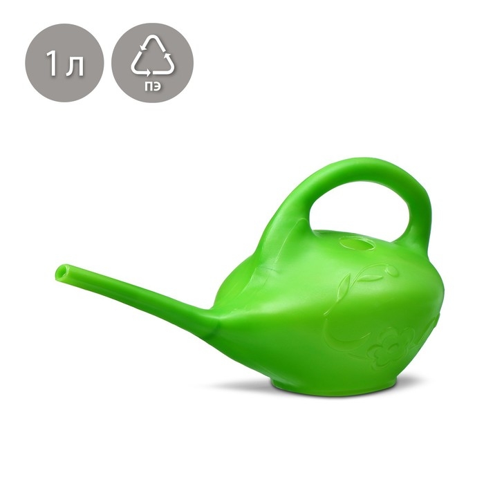 Лейка, 1 л, без рассеивателя, «Малютка», МИКС Лейка, 1 л, без рассеивателя, «Малютка», МИКС