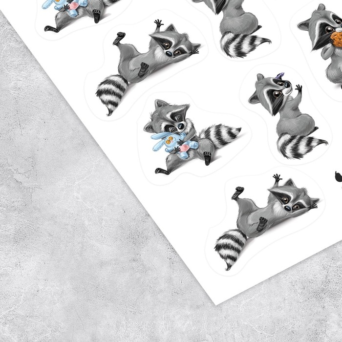 Наклейки детские в стикербуке &laquo;Оценки&raquo;, 8 листов, 12 х 18 см