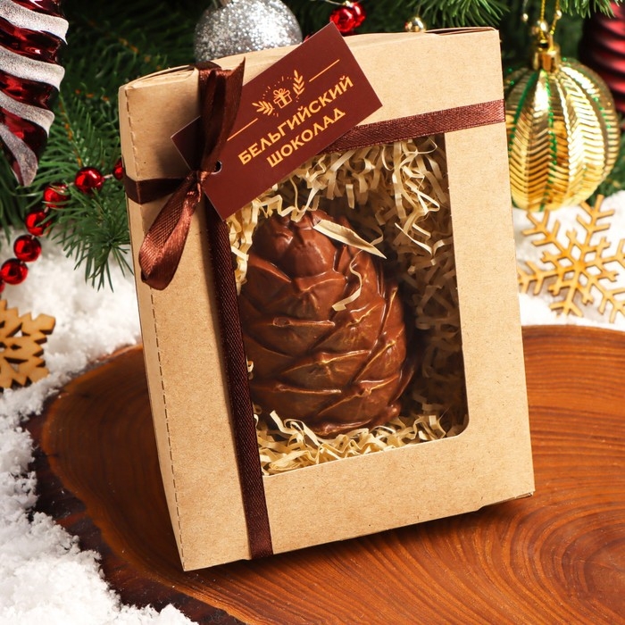 Шоколадная фигурка Шоколадная фигурка "Шишка", 80 г