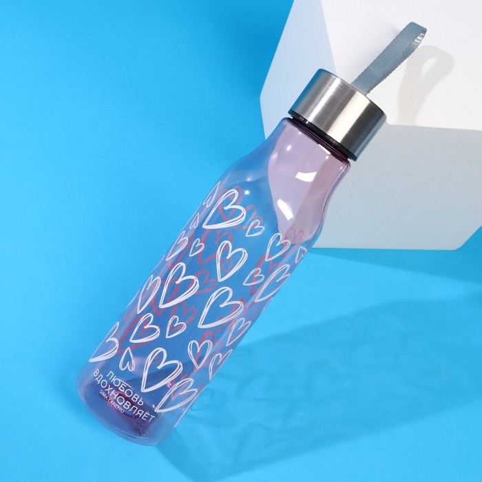 Бутылка для воды Love, 650 мл Бутылка для воды Love, 650 мл