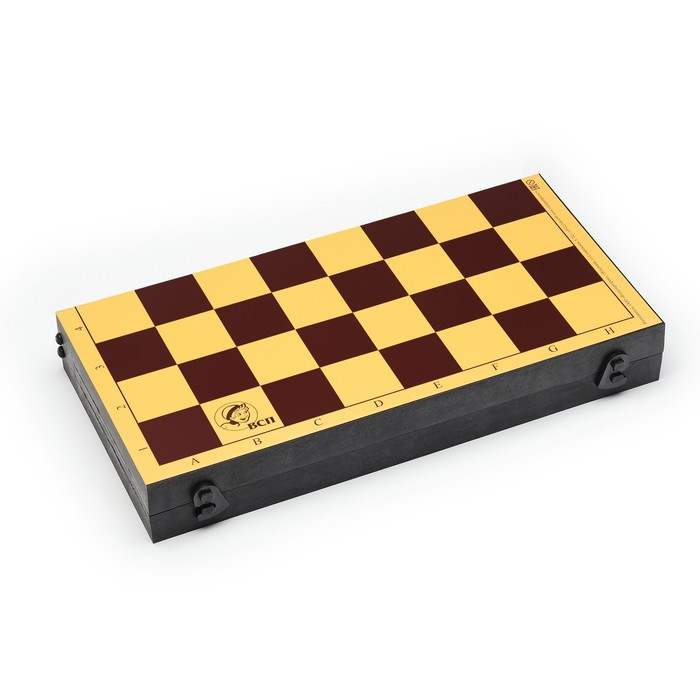 Шахматы настольные, 30 х 30 см, король h-7.5 см, пешка h-4.2 см Шахматы настольные, 30 х 30 см, король h-7.5 см, пешка h-4.2 см