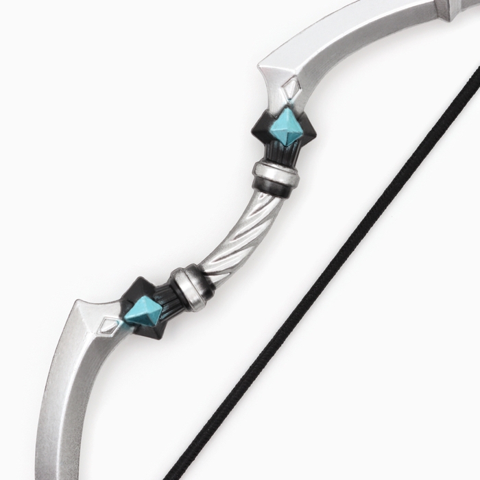 Сувенирное оружие мини Сувенирное оружие мини "Лук Геншин" брелок, 26см, черный