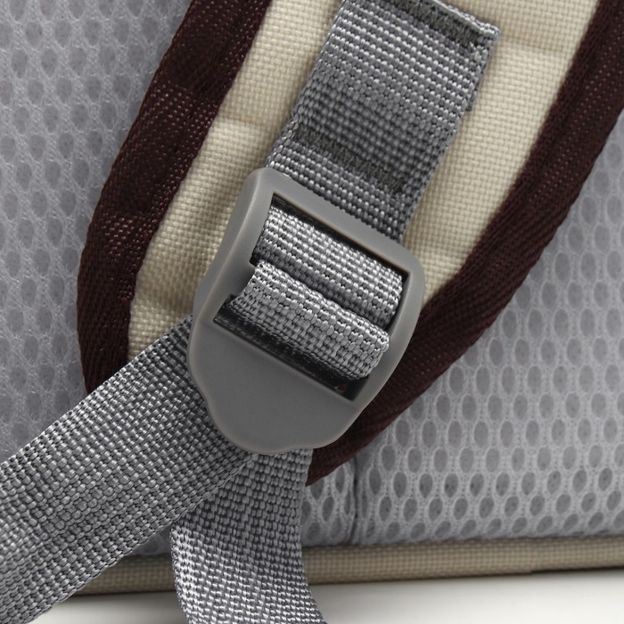 Рюкзак-переноска для кошек и собак, 30 х 40 х 25 см, белый/чёрный Рюкзак-переноска для кошек и собак, 30 х 40 х 25 см, белый/чёрный