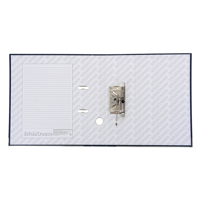 Папка-регистратор А4, 50 мм, ErichKrause Business, собранная, пластиковый карман, синяя, металлический кант, вместимость 350 листов Папка-регистратор А4, 50 мм, ErichKrause Business, собранная, пластиковый карман, синяя, металлический кант, вместимость 350 листов