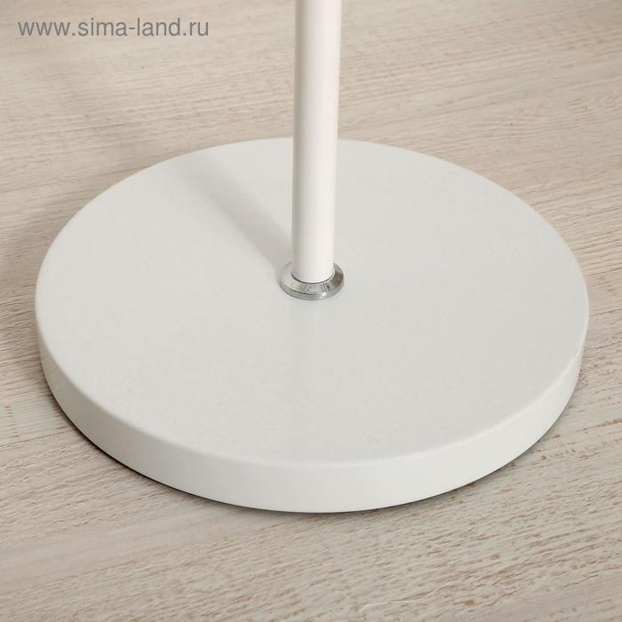 Торшер "Нова" 1х60Вт E27 белый 34х21,5х162 см.