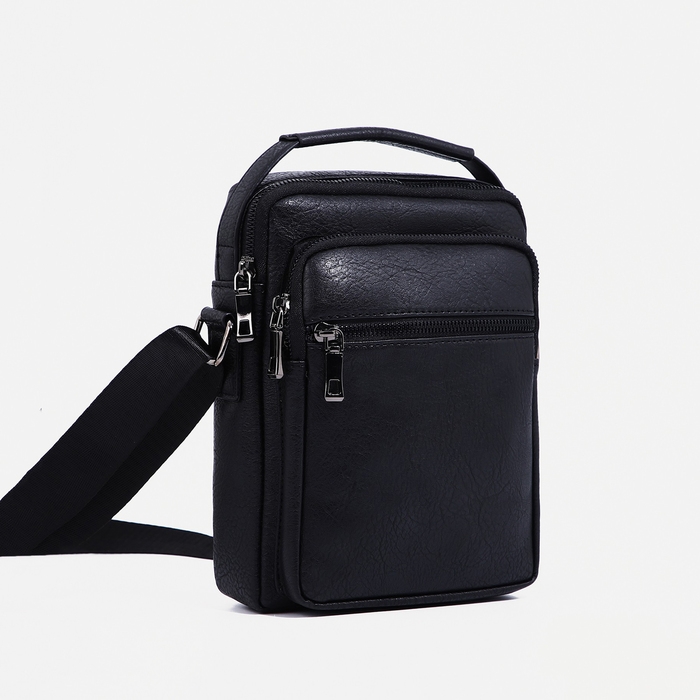 Сумка мужская, цвет чёрный Сумка мужская, цвет чёрный