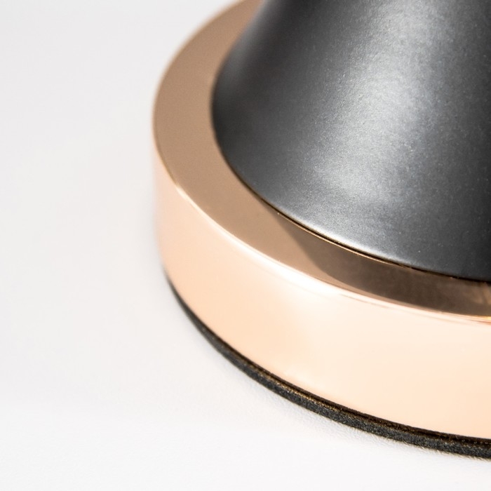 Настольная лампа Настольная лампа "Елизавета" E27 40Вт черно-золотой 25х25х37 см RISALUX