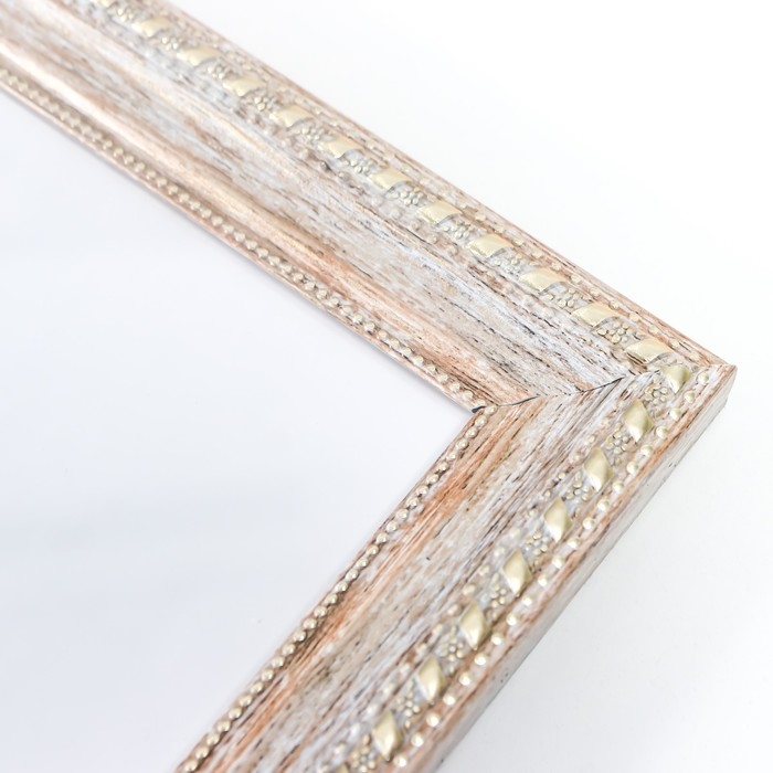 Фоторамка пластик Фоторамка пластик "МИРАМ" 40х60 см, 642948 коричневый с золотом (пластиковый экран)