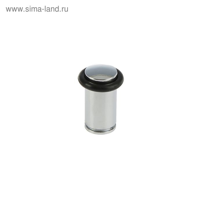 Упор дверной U301CP, d=28 мм, h=57 мм, цвет хром Упор дверной U301CP, d=28 мм, h=57 мм, цвет хром