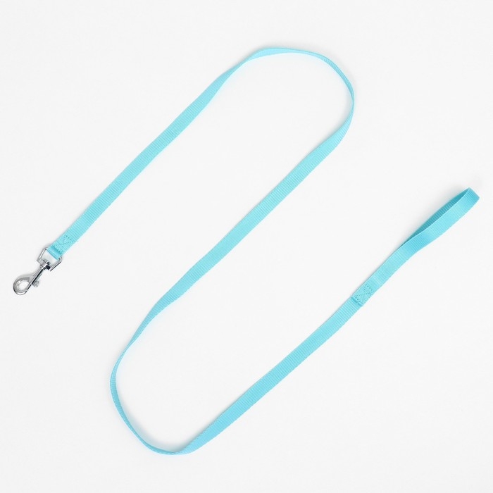 Комплект с мягкой шлейкой, быстросъемный, L, поводок 140 см, ОШ 49-56 см, ОГ 56-68 см, бирюзовый Комплект с мягкой шлейкой, быстросъемный, L, поводок 140 см, ОШ 49-56 см, ОГ 56-68 см, бирюзовый