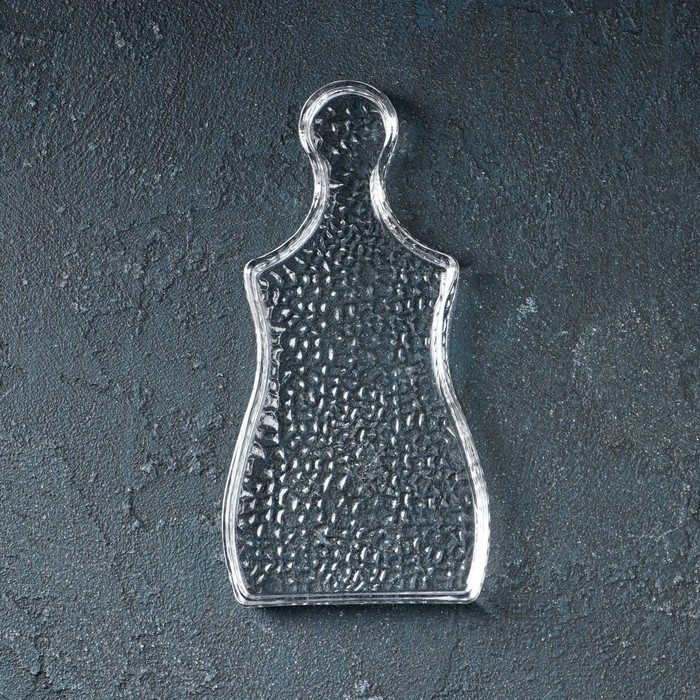 Блюдо стеклянное сервировочное «Флес», 18×8,8 см Блюдо стеклянное сервировочное «Флес», 18×8,8 см