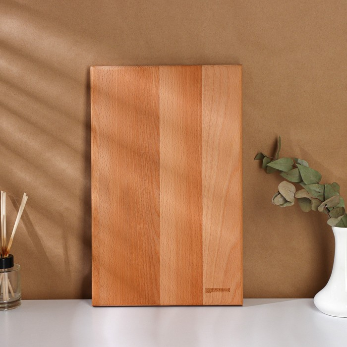 Доскa рaзделочнaя Премиум «Профессионaльнaя», 40×25×2,5 см, бук Доскa рaзделочнaя Премиум «Профессионaльнaя», 40×25×2,5 см, бук