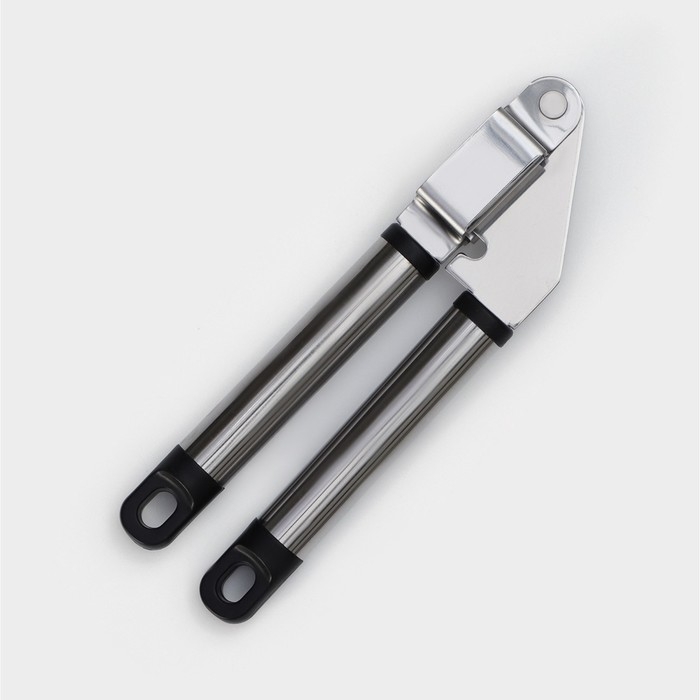 Пресс для чеснока Доляна «Помощник», 18 см, цвет серебристый Пресс для чеснока Доляна «Помощник», 18 см, цвет серебристый