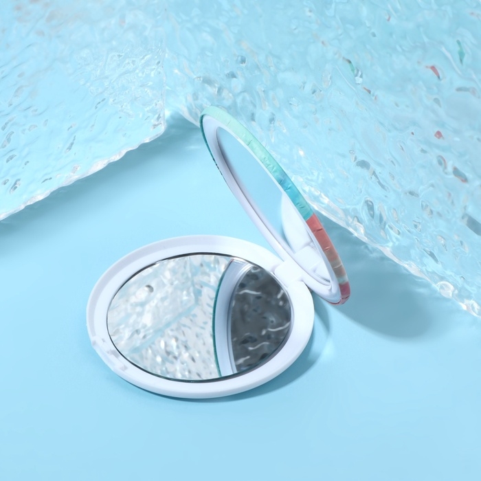 Зеркало складное (2) с/увел ПЛЯЖ d7.5см пластик/бумага вилла пакет QF Зеркало складное (2) с/увел ПЛЯЖ d7.5см пластик/бумага вилла пакет QF