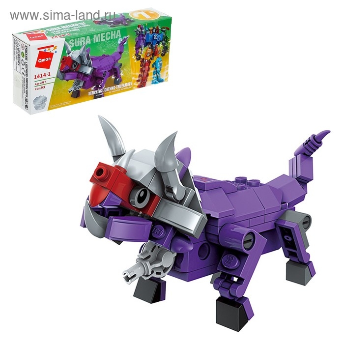 Конструктор Робот «Диноботы», 6 видов МИКС Конструктор Робот «Диноботы», 6 видов МИКС