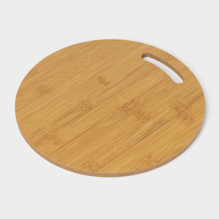 Доска для подачи Доляна «Цинза», d=25 см, толщина 0,8 см Доска для подачи Доляна «Цинза», d=25 см, толщина 0,8 см