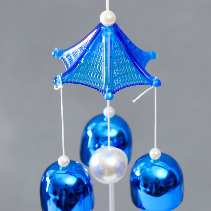 Музыка ветра металл Музыка ветра металл "Павлин" от сглаза 7 колокольчиков 52х6 см