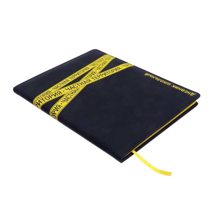 Дневник школьный для 1-11 классов  Дневник школьный для 1-11 классов "Частная территория", твёрдая обложка с поролоном из искусственной кожи, люминесцентная печать, 48 листов, блок офсет 80г/м2, универсальная шпаргалка