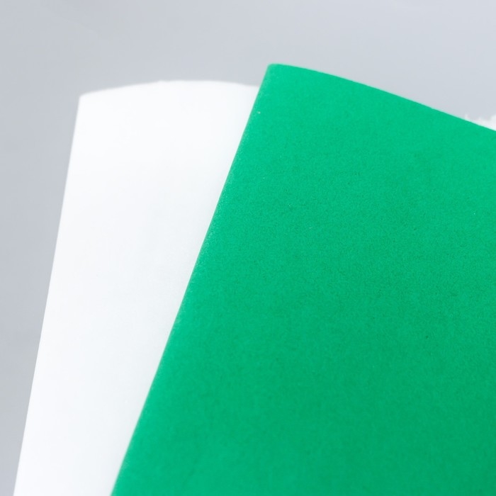 Набор для создания цветов из фоамирана "Лилия" (белый/зелен)