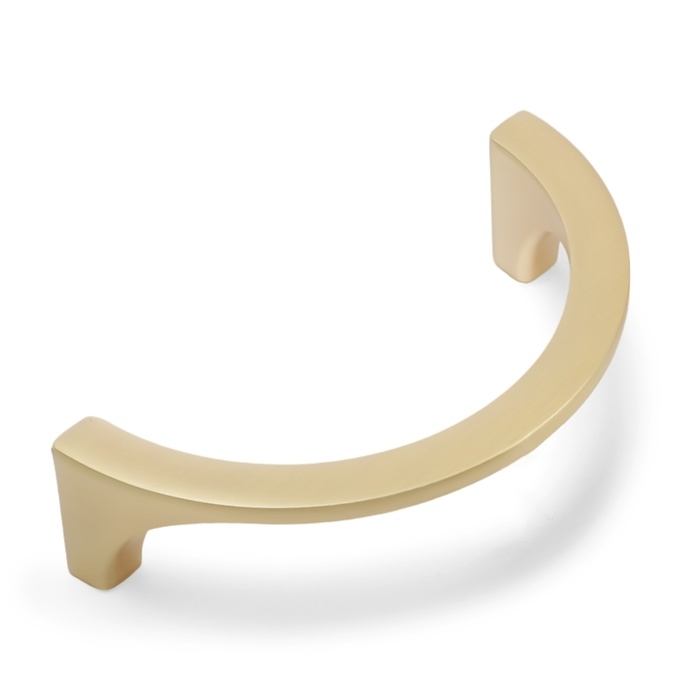 Ручка скоба CAPPIO полукруг, алюминий, м/о 96 мм, цвет сат. золото Ручка скоба CAPPIO полукруг, алюминий, м/о 96 мм, цвет сат. золото