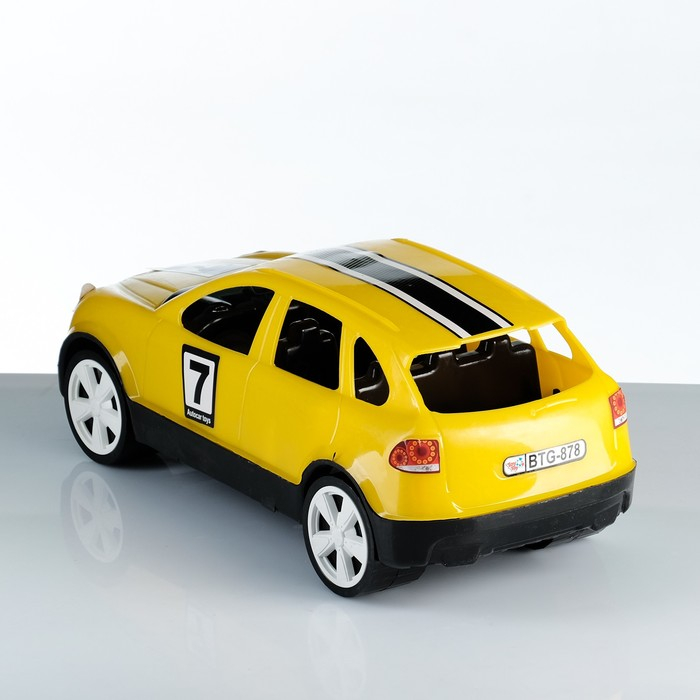 Машина пластмассовая  Машина пластмассовая "Внедорожник" 44 х 19 х 17 см, МИКС