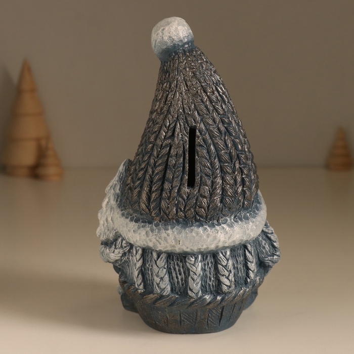 Копилка  Копилка "Новогодний гном"  19 х11 х 10,5 см.