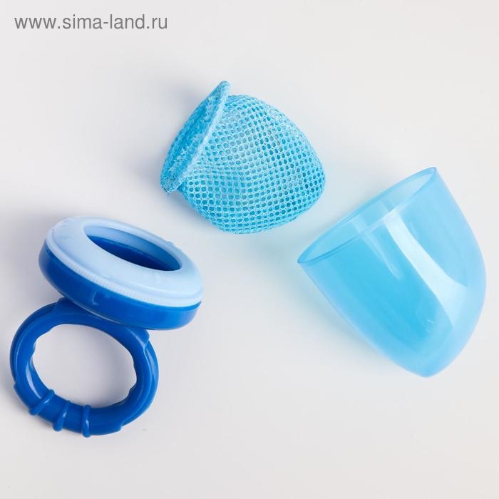 Ниблер для прикорма текстильной сеточкой, цвет голубой Ниблер для прикорма текстильной сеточкой, цвет голубой