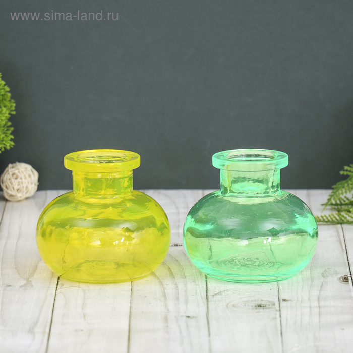 Ваза Ваза "Карнавал" малая 10,2х9 см 0,32 см, микс