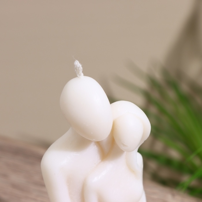 Свеча  Свеча "Двое" 5х7х14 см, соевый воск