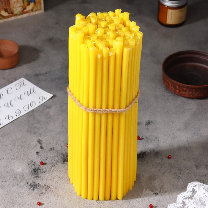 Свечи парафин церковные № 20, упаковка 2кг Свечи парафин церковные № 20, упаковка 2кг