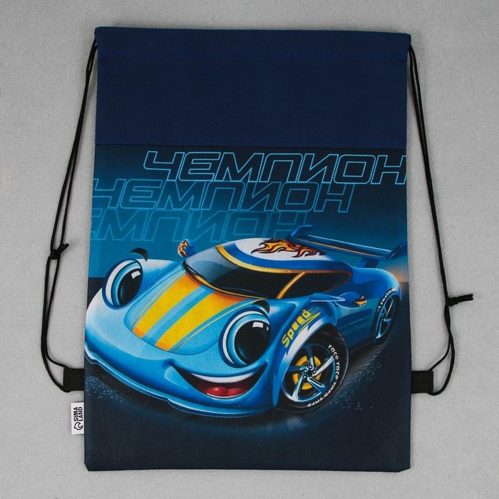 Мешок для обуви «Чемпион» нетканное полотно, размер 30 х 40 см Мешок для обуви «Чемпион» нетканное полотно, размер 30 х 40 см