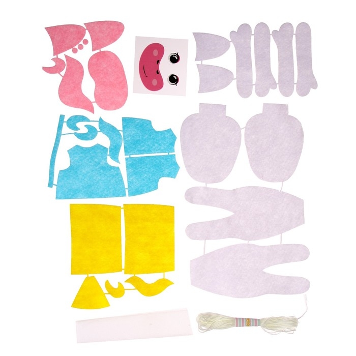 Набор для творчества. Игрушка из фетра «Милая единорожка» Набор для творчества. Игрушка из фетра «Милая единорожка»