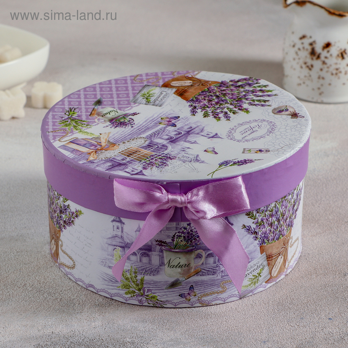 Чайная пара керамическая «Лавандовое поле», 2 предмета: чашка 220 мл, блюдце d=15 см Чайная пара керамическая «Лавандовое поле», 2 предмета: чашка 220 мл, блюдце d=15 см