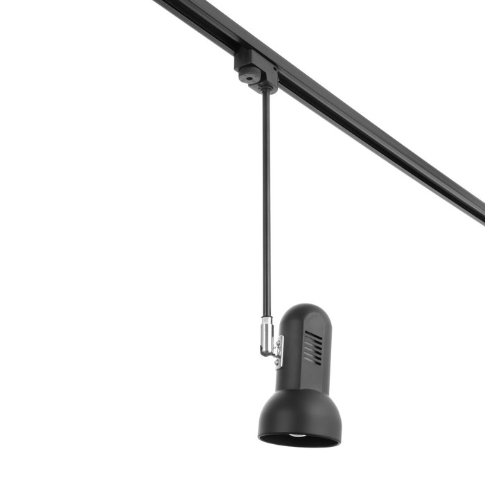 Светильник трековый Светильник трековый "Холли" Е27 40Вт черный 15х9х40см