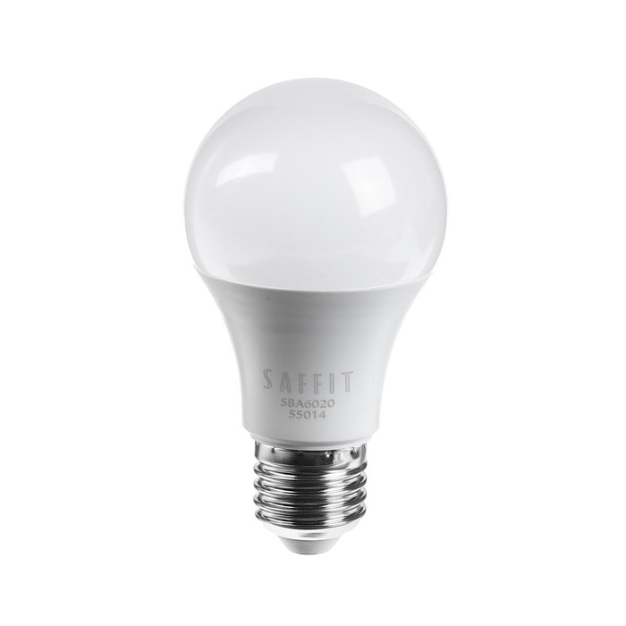 Лампа светодиодная SAFFIT, 20W 230V E27 4000K A60, SBA6020 Лампа светодиодная SAFFIT, 20W 230V E27 4000K A60, SBA6020