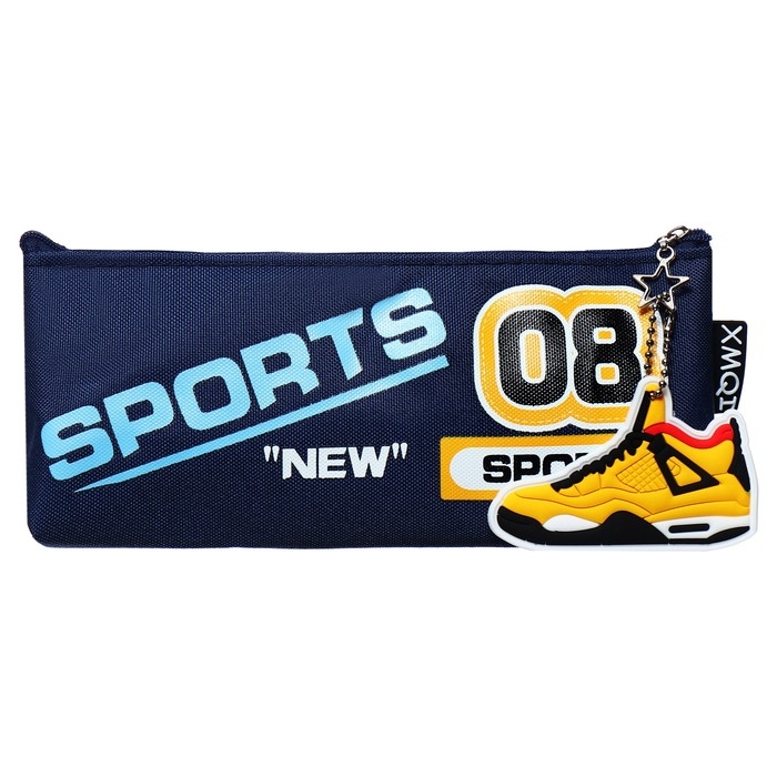 Пенал школьный на молнии Пенал школьный на молнии "Спорт", микс