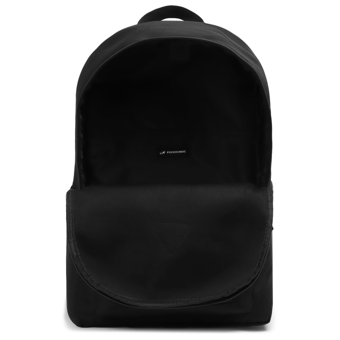 Рюкзак текстильный РОСКОСМОС х ONLYTOP, с карманами, цвет чёрный Рюкзак текстильный РОСКОСМОС х ONLYTOP, с карманами, цвет чёрный